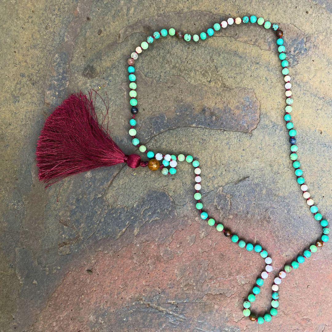 Japa Mala de Cristales